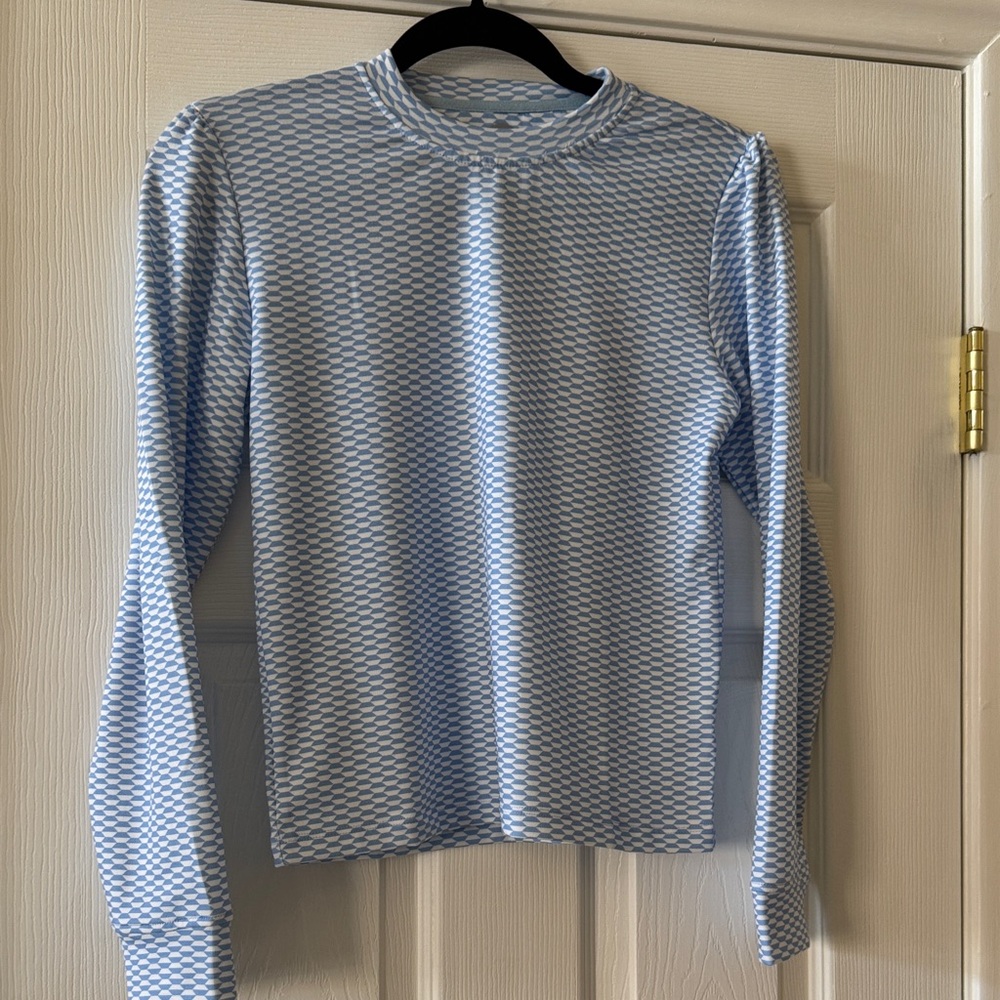 Girls Stretch Golf Shirt Top sz 6 or XL NWT